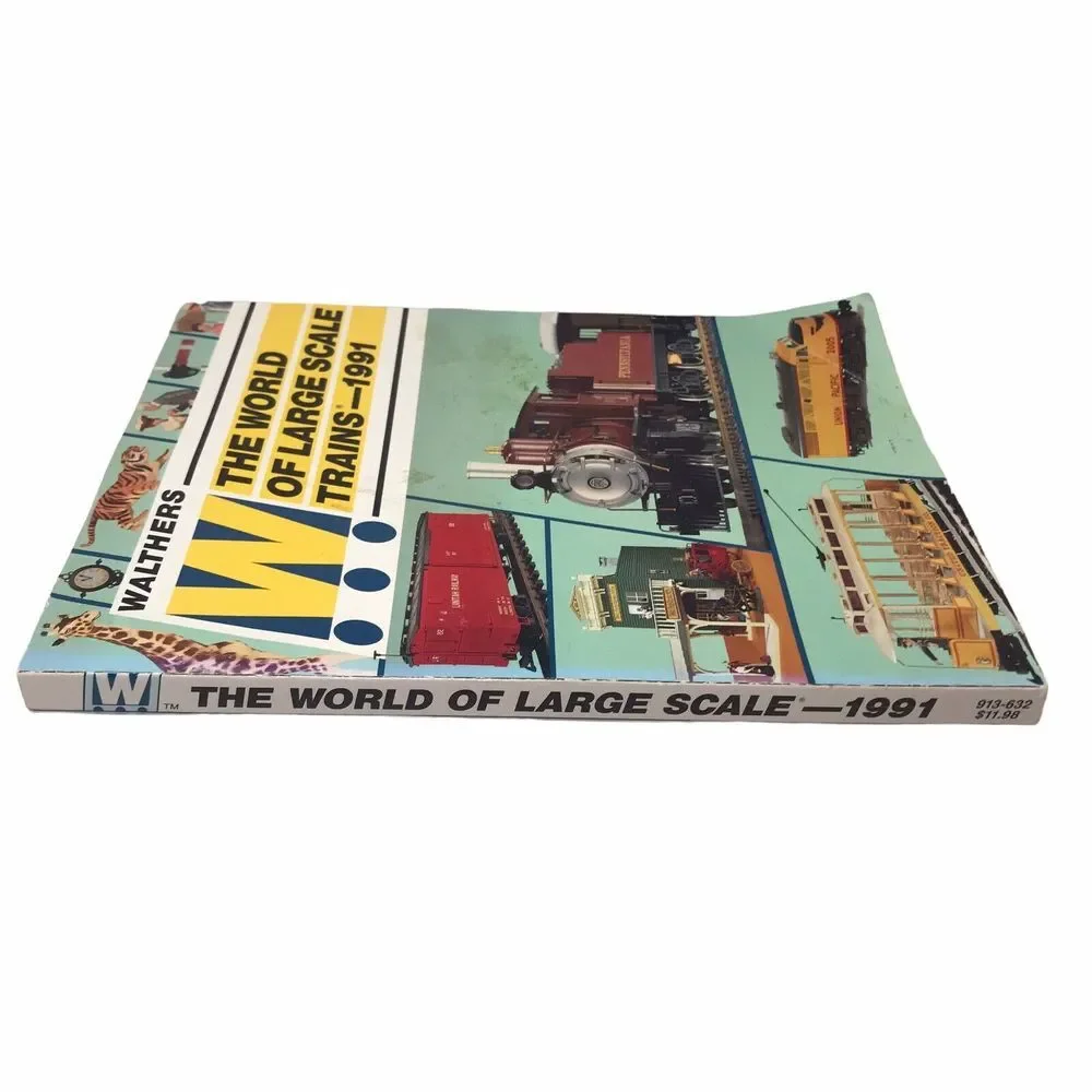 1991 Walthers The World of Large Scale Trains Catalog 249 pages LGB‎ engines